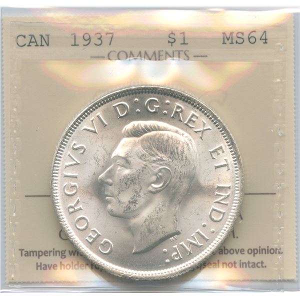 1937 Silver Dollar