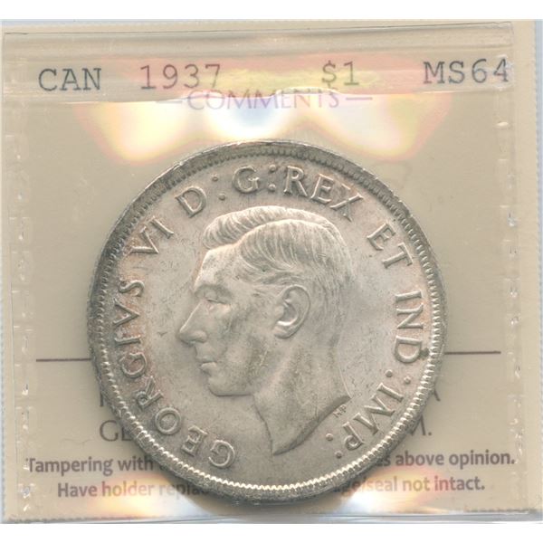 1937 Silver Dollar