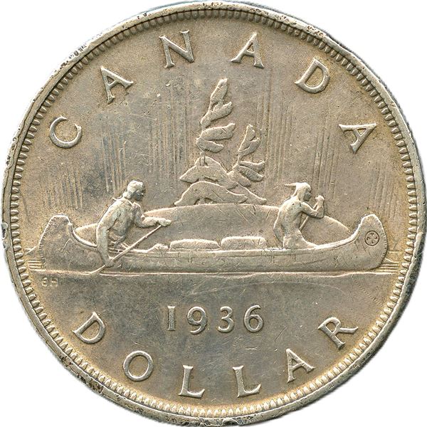 1936, 1938 & 1939 Silver Dollars