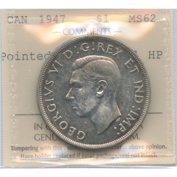 1947 Silver Dollar - Dot