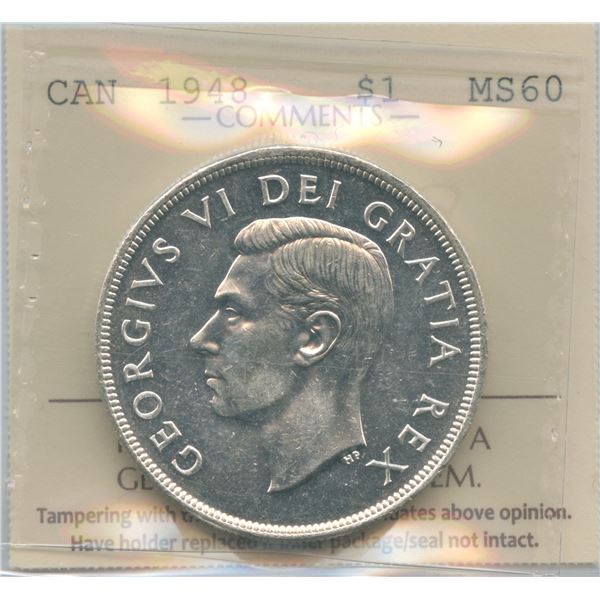 1948 Silver Dollar - Key Date