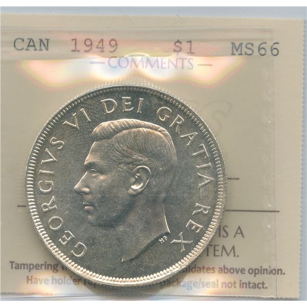 1949 Silver Dollar