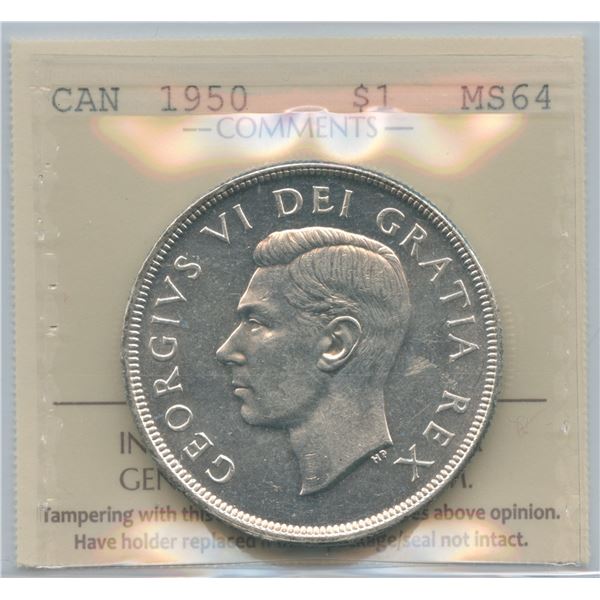 1950 Silver Dollar - Arnprior