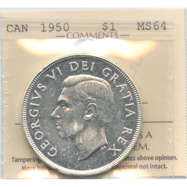 1950 Silver Dollar - Arnprior