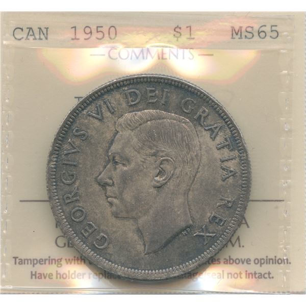 1950 Silver Dollar - Island Logs