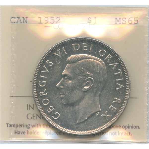 1952 Silver Dollar