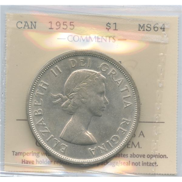 1955 Silver Dollar - Fu Manchu