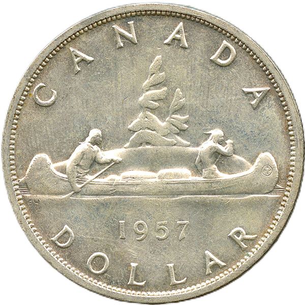 1957 - 1962 Silver Dollars - Lot of 9