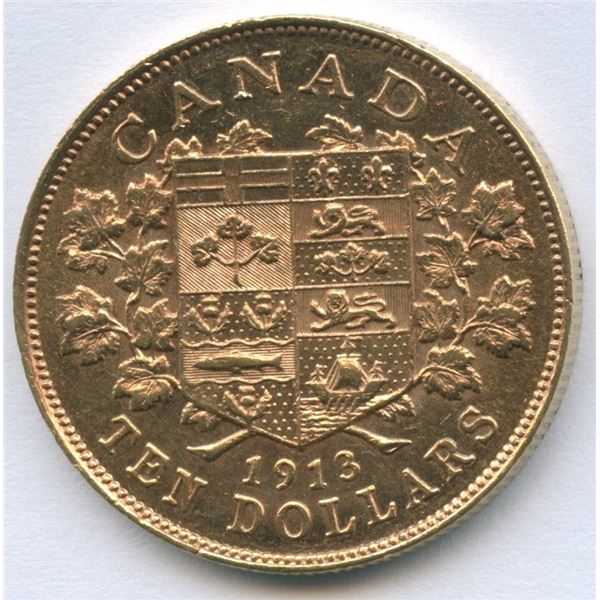 1913 Canada $10 Gold