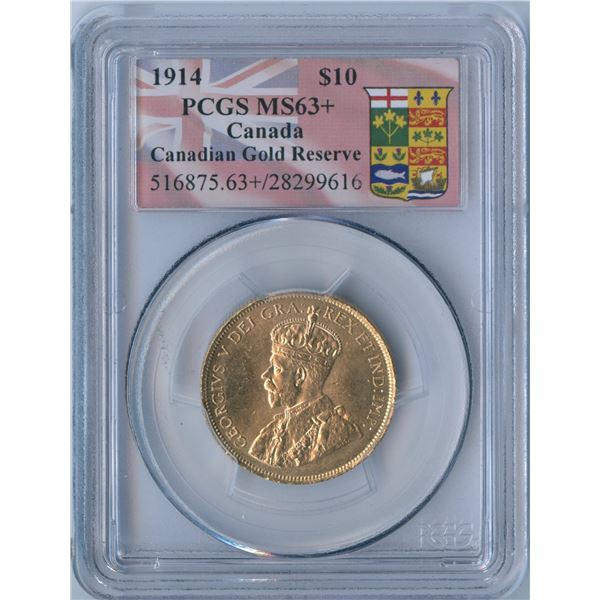 1914 Canada $10 Gold