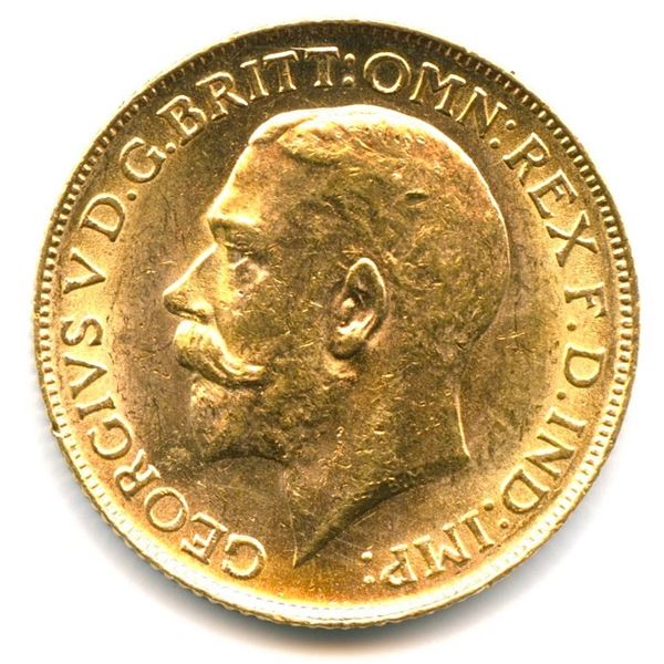 1911C Canadian Gold Sovereign