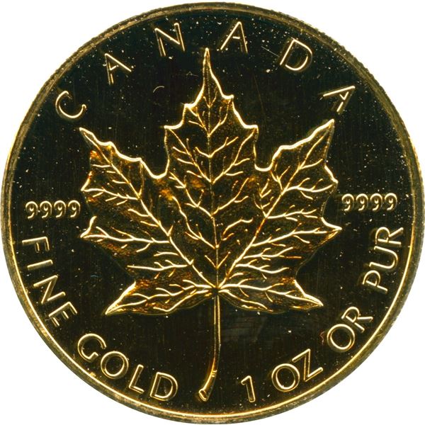 2002 Gold Maple Leaf