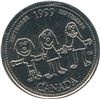Image 3 : 1999 Canada Twenty-Five Cents Error Pair