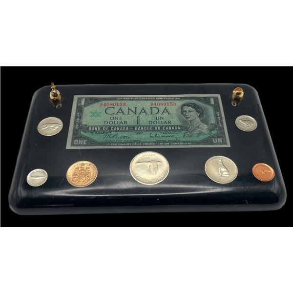 1967 Specimen Set in Acrylic Holder