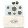 Image 1 : 1867-1967 gold-plated Canadian Centennial mint set