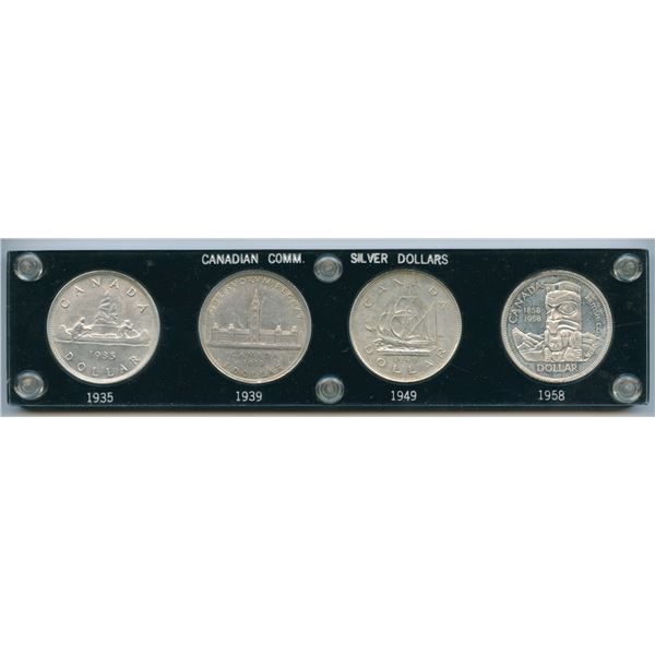 Canada Commemorative Silver Dollar Collection