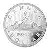 Image 6 : 2010 Canada's Voyageur Silver Dollar, 75th Anniversary - Sterling Silver Proof Set