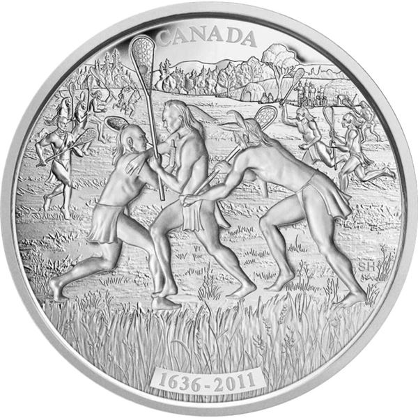 2011 375th Anniversary of the First European Observation of Lacrosse Serial #1