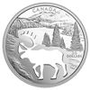 Image 2 : 2017 $30 Canada Endangered Animal Cutout - Woodland Caribou (NO Tax)