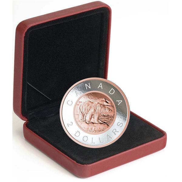 2018 $2 Canada $2 Big Coin: Polar Bear Fine Silver (No Tax)