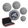 Image 1 : 2019 Canada Fine Silver Maple Leaf Fractional Set - A Bicentennial Celebration