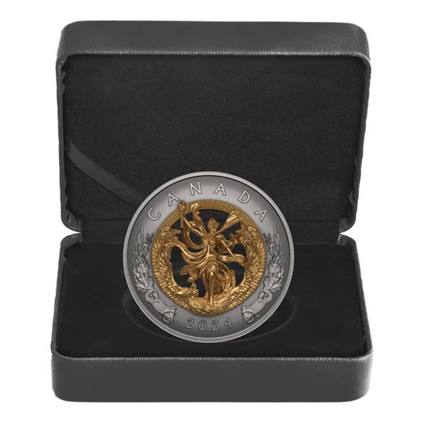 2024 Canada $50 Allegory of Freedom Fine Silver (No Tax)
