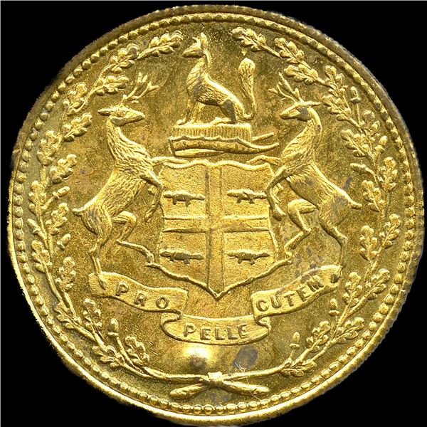 Hudson's Bay ½ Made Beaver Punched 1857 Moose Factory.