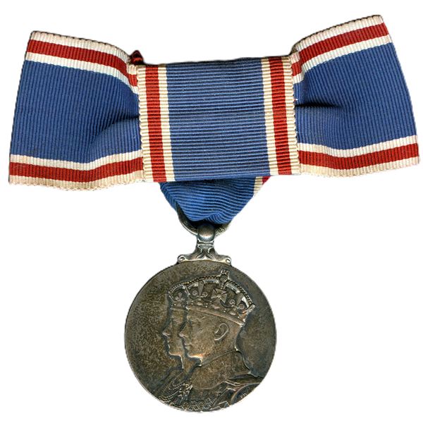 1937 Geo. VI Coronation Medal. Silver.