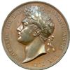 Image 1 : British Historical Medal. George IV Coronation Medal. Bronze.