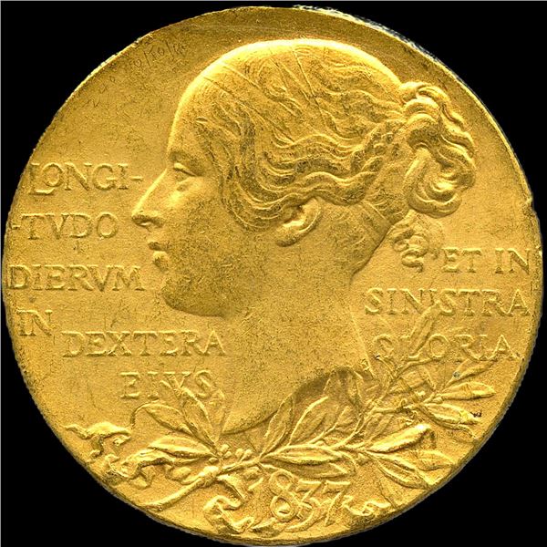 1897 Diamond Jubilee Of Queen Victoria. Gold.