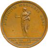 Image 2 : British Historical Medal. The Peace Of Paris Bronze Medal.