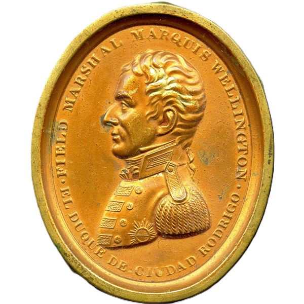 Field Marshal Marquis Wellington Duque de Ciudad Rodrigo (1812).