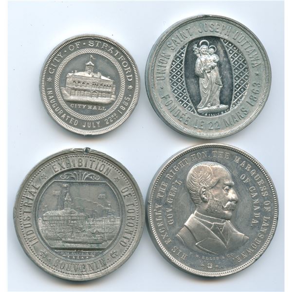 Leroux Medals – Lr.1832, Lr.1776/1791c, Lr.1508, Lr.1175