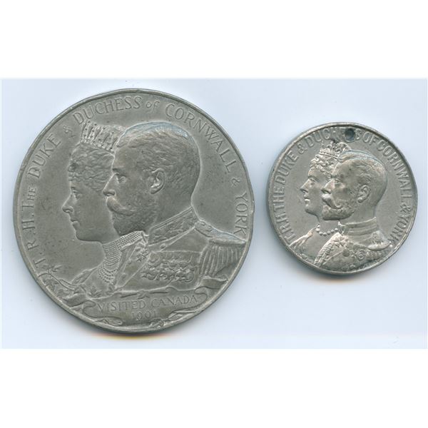 1901 Royal Visit to Canada Medals,
