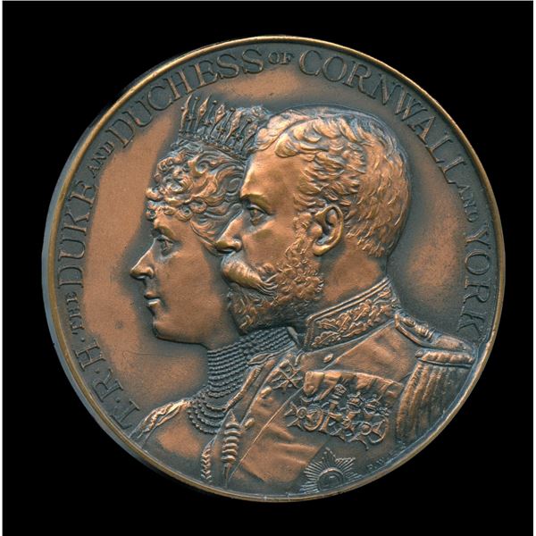 1901 Royal Visit to Canada Medal, bronze.