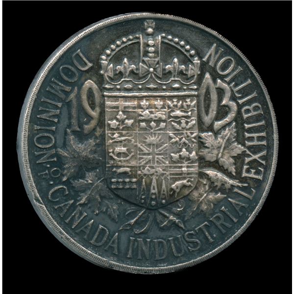 1903 Toronto Industrial Exhibition medal, silver