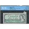 Image 1 : Bank of Canada $1, 1954 - Error Note