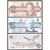 Image 4 : Bank of Canada $2 - $100 Specimen Set S/N:0195