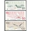 Image 5 : Bank of Canada $2 - $100 Specimen Set S/N:0195