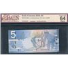 Image 1 : Bank of Canada $5 2006 - Low Number