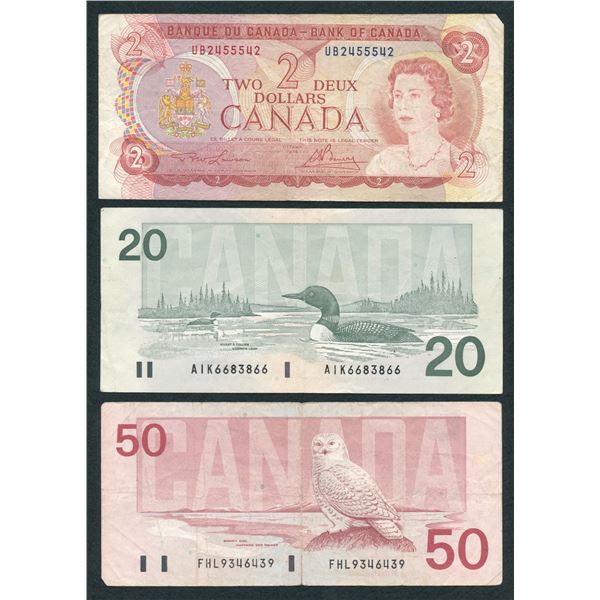 Bank of Canada - Radar Lot of 5