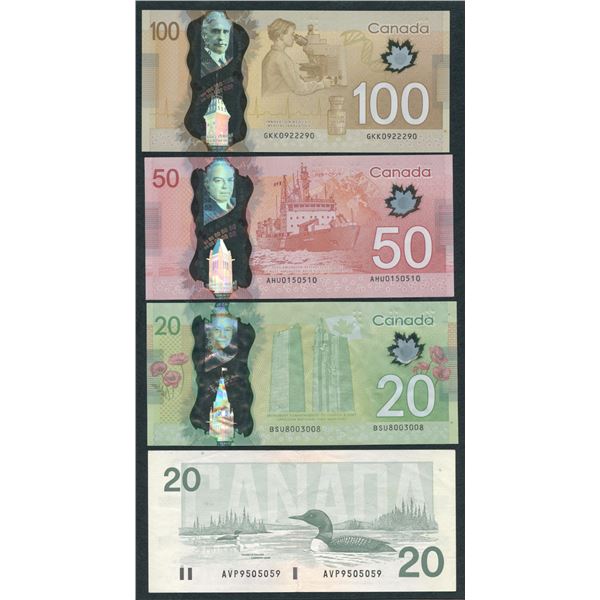 Bank of Canada - Radar Lot of 4