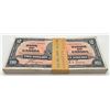 Image 4 : Bank of Canada $2, 1937 - Original wrapped bundle of 100 Notes