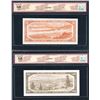 Image 2 : Bank of Canada $50 & $100, 1954
