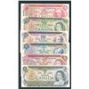 Image 1 : Bank of Canada $1 - $50 Banknote Set