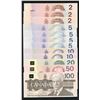 Image 2 : Bank of Canada $2 - $100 Banknote Set & Extra's