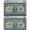 Image 1 : Dominion of Canada $1, 1923 - Lot of 2
