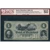 Image 1 : Bank of Brantford $4, 1859 - Low Serial Number