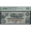 Image 1 : Bank of Clifton $5, 1859