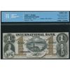 Image 1 : International Bank of Canada $1, 1858